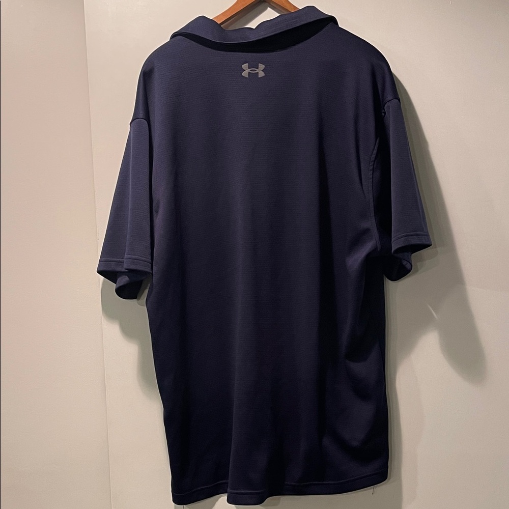 Under Armour Men's Navy Blue Polo Shirt - Picture 2 of 5